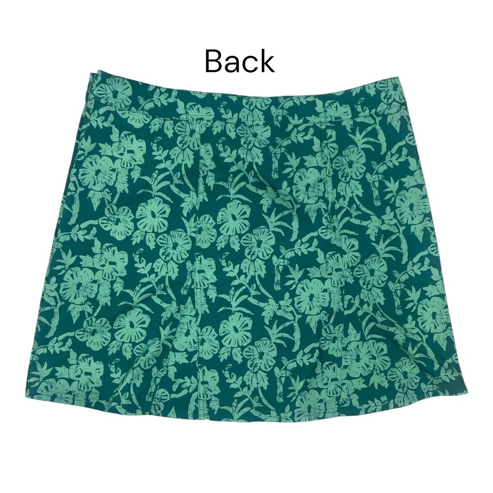RipSkirt Hawaii XL Tropical Floral Wrap Skort Resort Coastal Vacation Adjustable - Picture 3 of 7